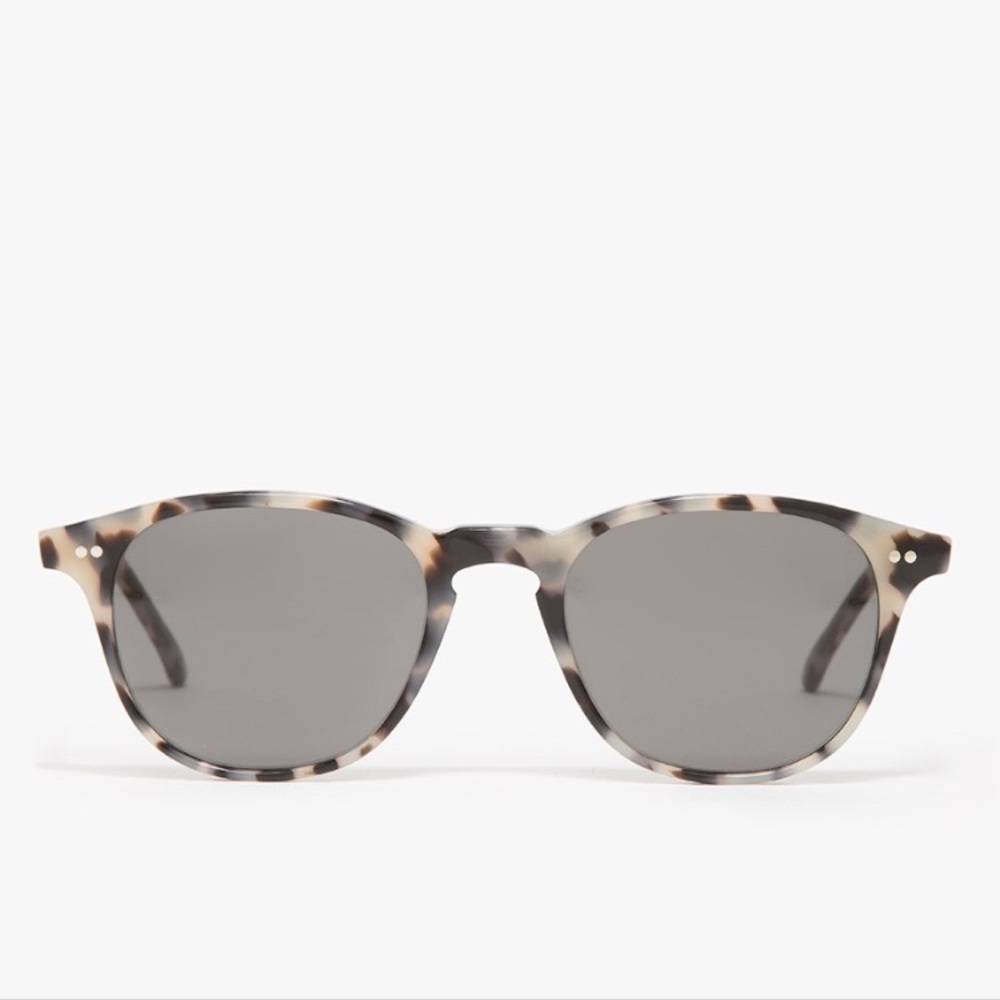 Illesteva “Whitman” White Tortoise Sunglasses